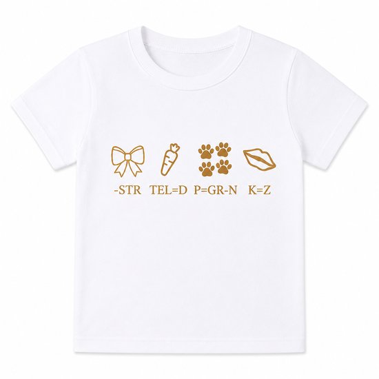 Shirt Aankondiging zwangerschap Rebus Ik word grote zus | korte mouw | wit goud | maat 92 zwangerschap aankondiging bekendmaking Baby big sis sister Grote Zus