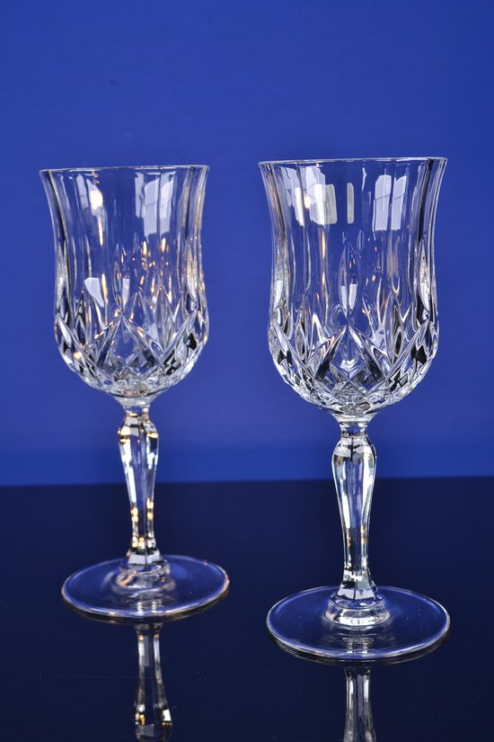 Luxe Kristallen Wijnglazen – Set van 2
