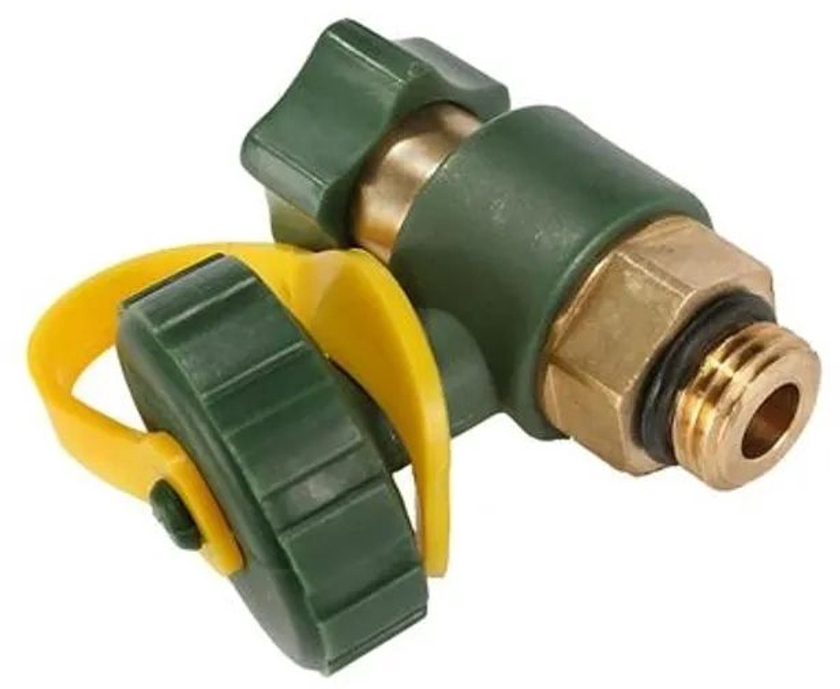 Schlösser Armaturen JS Aftapkraan met O-ring, zware uitvoering, alleen voor aftappen, 0081310800001