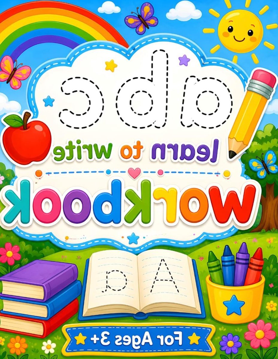 ABC Schrijfboek - Alfabet Oefenen - Leren Schrijven - Grote Letters - 28 cm - Niet gespecificeerd