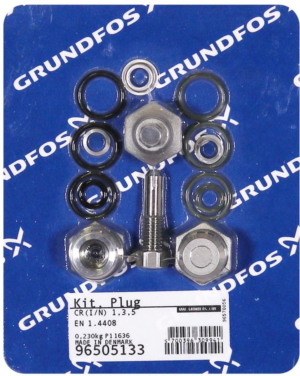 GRUNDFOS Reserveonderdelen Kit Stop voor CR(I/N)1,3+5, 96505133