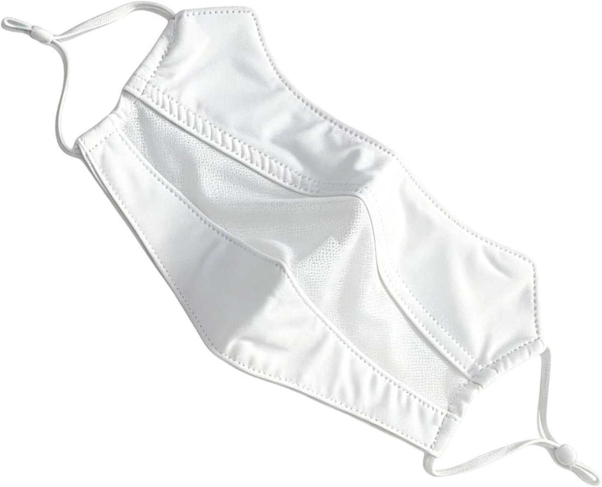 Gezichtsbedekking Vrouwen - Zonnebescherming - Outdoor Activiteiten - Ademend Ice Silk - UPF 50 - Zwart