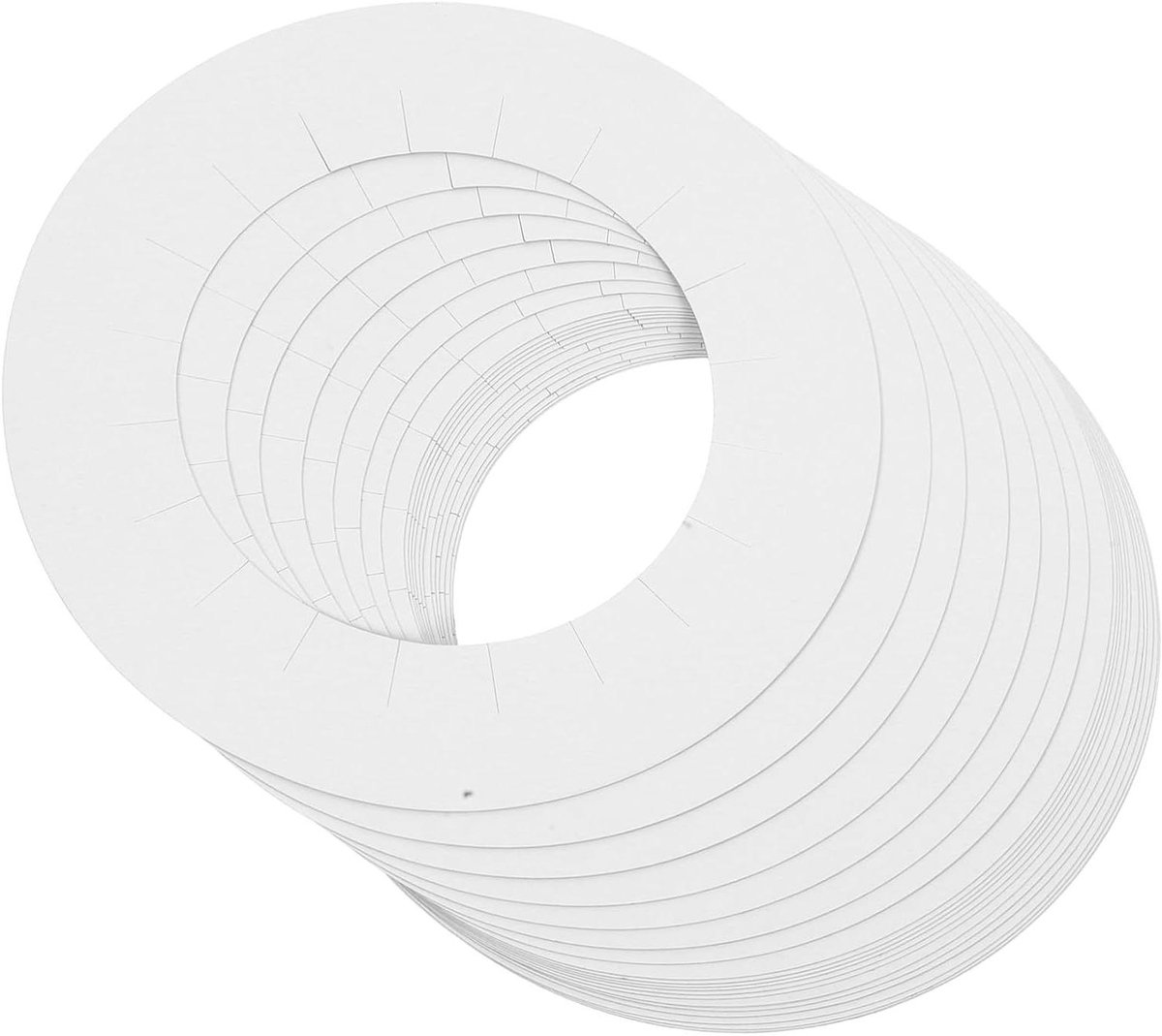 Papieren Beschermringen - Wax Pads - Apparaat Schoon Houden - Lekvrije Pakkingen - 20 Stuks - Niet gespecificeerd