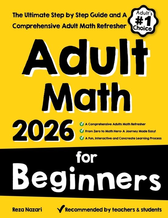 Adult Math for Beginners - cover
