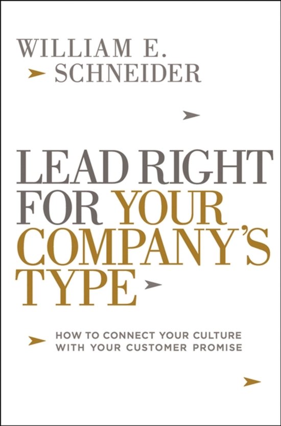 Lead Right for Your Company's Type - cover