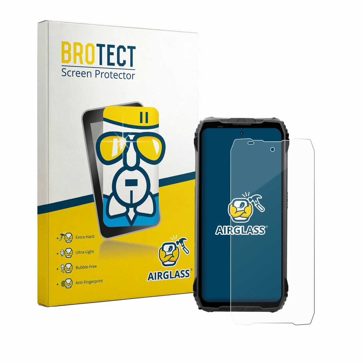 Screenprotector voor Blackview Fort 200 Beschermglas transparant