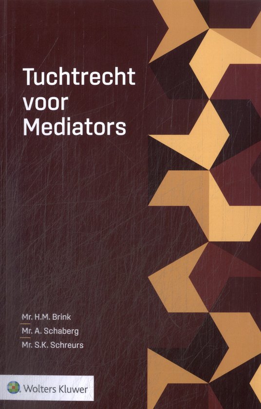 Tuchtrecht voor Mediators - cover