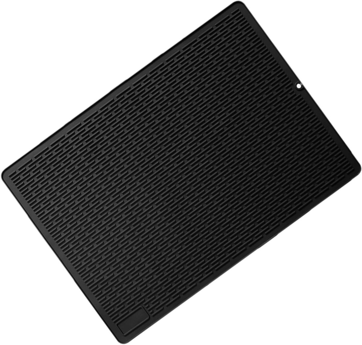 Inductie Kookplaat Beschermer Silicone Mat Keuken Beschermen Hittebestendig Ontwerp 70x50 cm Zwart