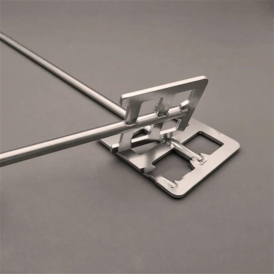 Dispersiemachine Roerstaafjes, Lab Overhead Roerstaaf 304 RVS Plaatframe Peddel met As Meerdere Maten(110x8x500mm) — afbeelding 2