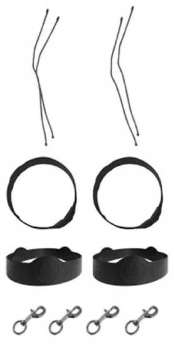 Oms Sidemount Rigging Kit Duikfles Bandenset Zwart