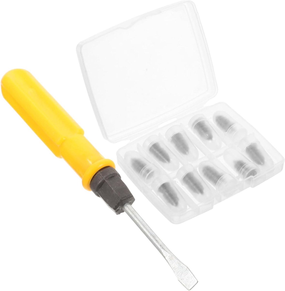 GALPADA 1 Set Nagels Voor Reparatie Van Banden Band Schroef Spijker Rubberen Schroefnagel Repareren Band Rubberen Banden Plug Kit Bandenreparatieset Hulpmiddel Metaal Binnenbandloos