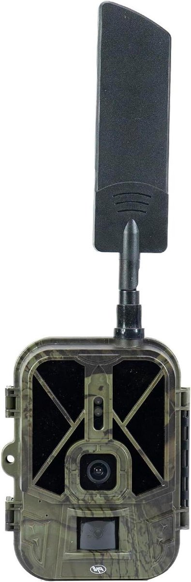 Wildcamera 4G LTE - Beweegcamera Outdoor - Natuurlijk Gedrag Observeren - Live Beeld via App - 36 MP Foto - Camouflage