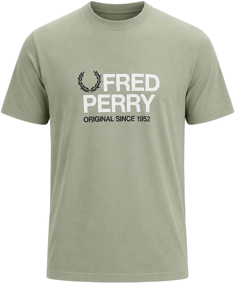 T-Shirt Fredperry Fp Original Graphic T-Shirt - Fashion Wear - Volwassen