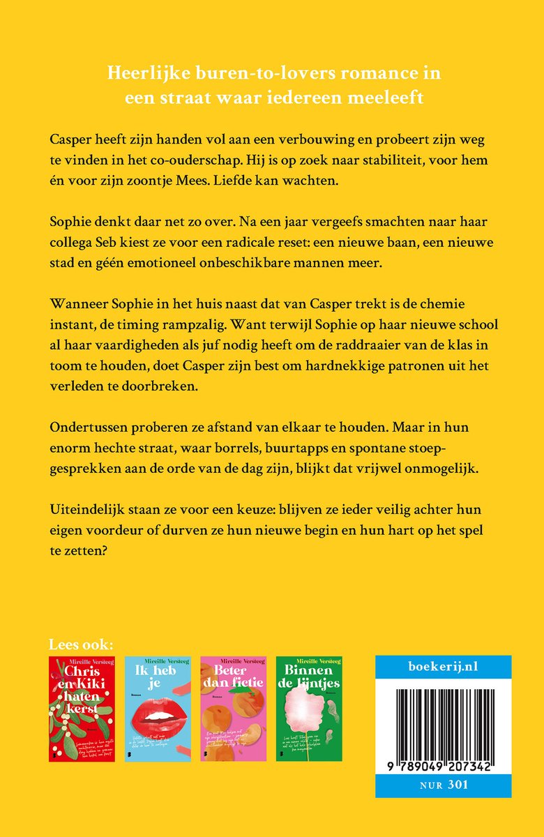 Even goede buren - back cover