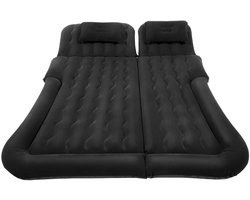 ELVENTO Luchtbed auto - Autobed - Auto matras achterbank - Auto luchtbed 2 persoons - Inclusief pomp - Opvouwbaar - 6 luchtkamers
