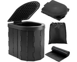 KINSPORY Camping Toilet, Portable Toilet, Fishing Toilet, Camping Toilet, Camper Toilet - Foldable Toilet & Camping WC