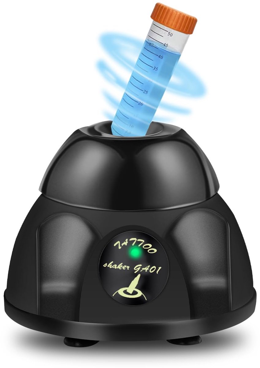 Mini Vortex Mixer - Laboratorium Schudder - Vloeistoffen Mengen - Krachtige 5200 RPM - Tot 50 ml - Wit
