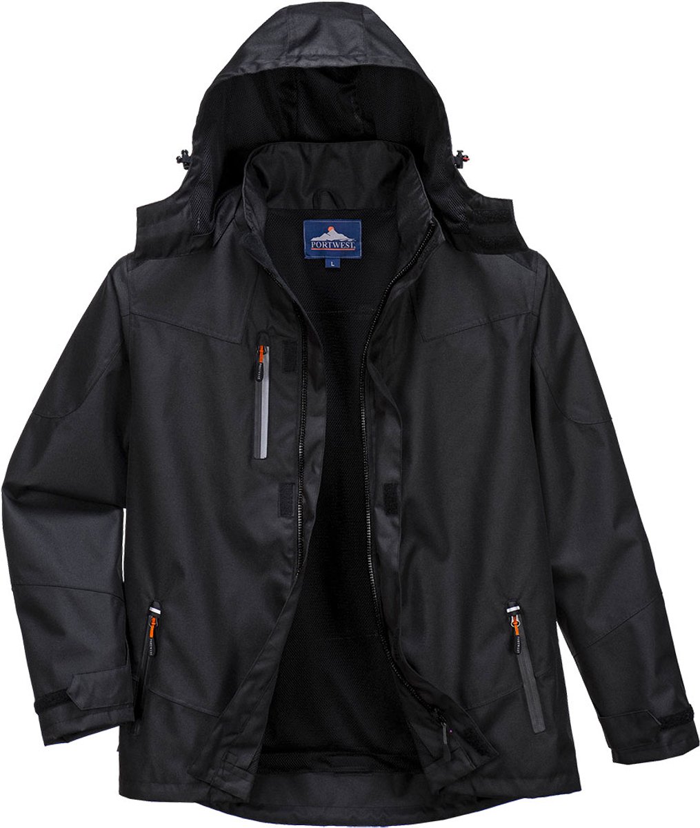 Portwest Regenjack S555 - Zwart - 5XL