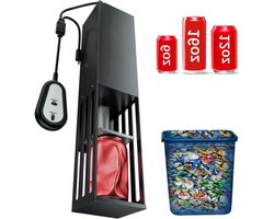 Can Crusher, Heavy Duty Wall Mounted Can Breaker for Recycling, Bottle Breaker for Cans, Plastic Cans, Beer Cans, Aluminium Seltzer, Soda