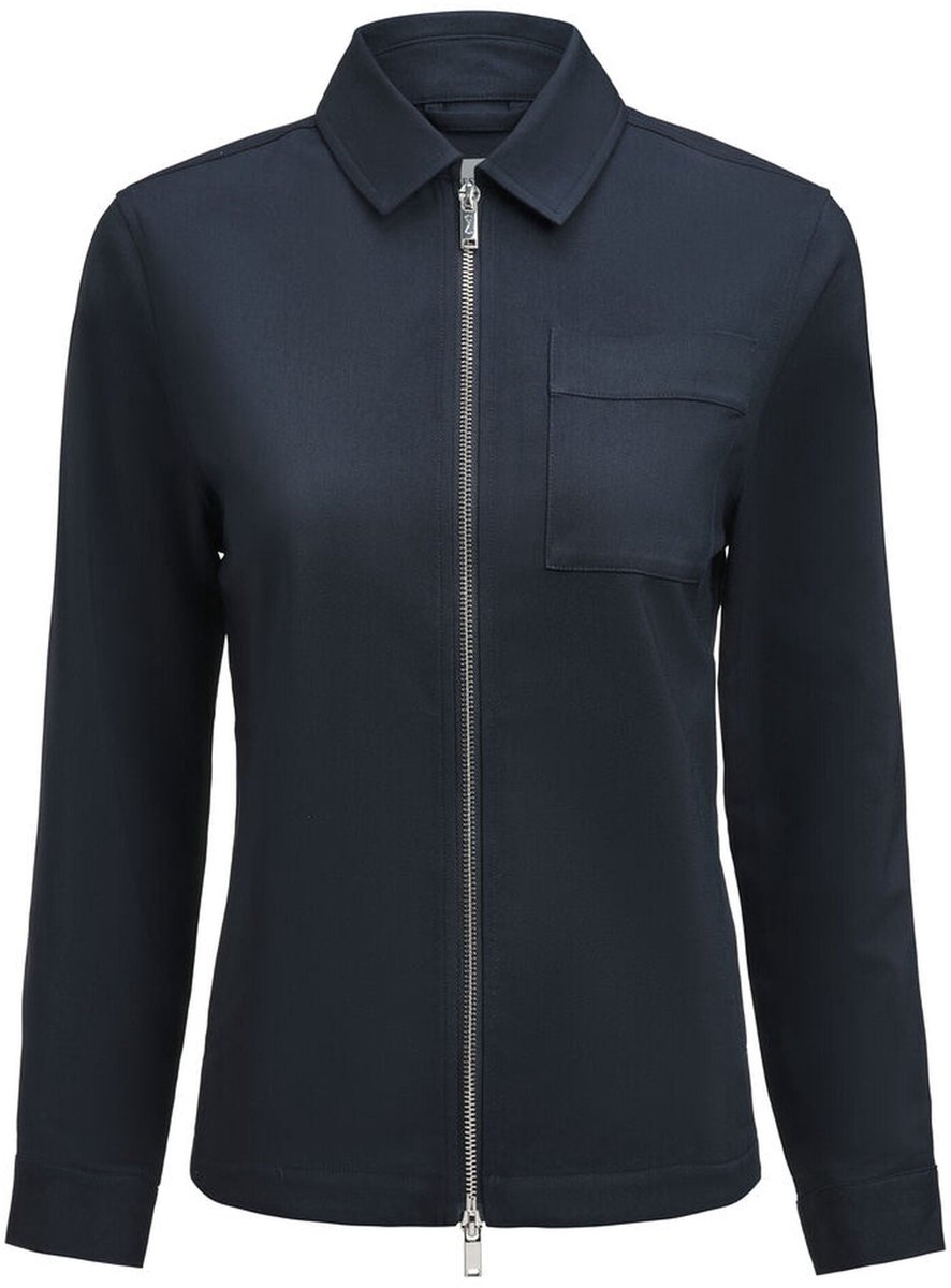 J.Harvest & Frost Modern Zip Overshirt WomanOvershirt Dames 2962203 - Marine - XXL