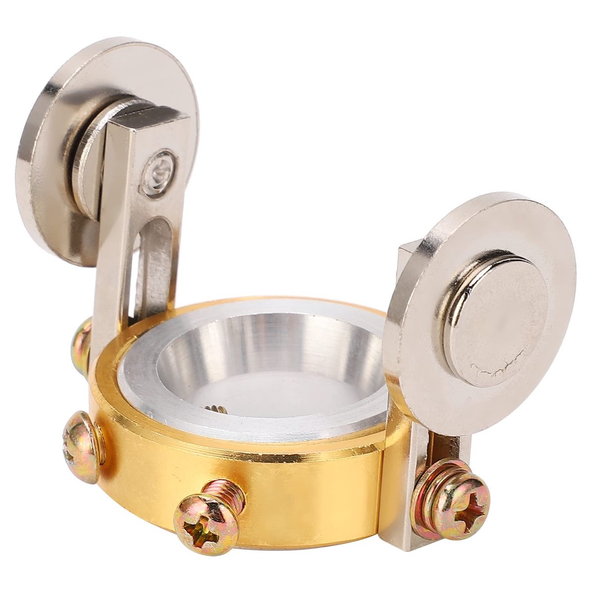 Dailygoods- Snijrolgeleider Hoogteverstelbaar 22-45 Mm - Gelede Wiel - Snelstaal - Corrosiebestendig - Perfecte Vervanging - Duurzaam - Snijwiel