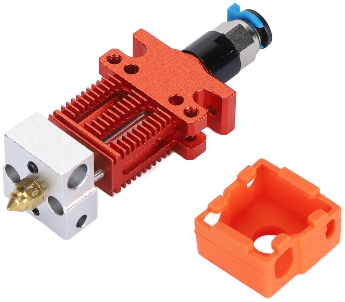 Dailygoods- Hotend Volledig Metalen - Geassembleerde Extruder - Compatibel met CR 6 SE / Ender 3 - Hoge Temperatuurbestendigheid - Duurzaam - Eenvoudig te Installeren
