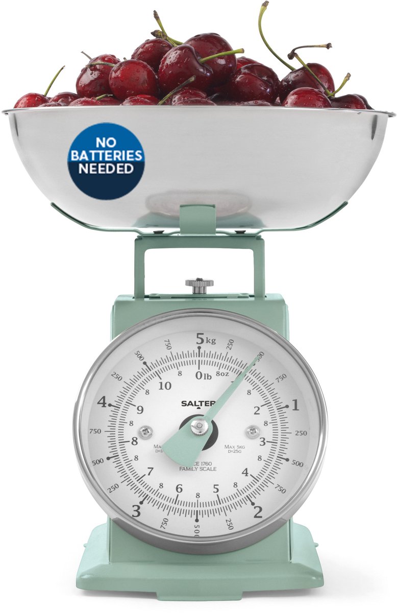 Salter Timeless Mechanische Keukenweegschaal – 5Kg Capaciteit