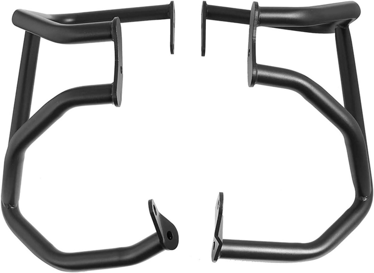 Motor Crash Bars - Valbeugels Motor - Motor Bescherming - Sterke Stalen Buis - Links en Rechts - Matzwart