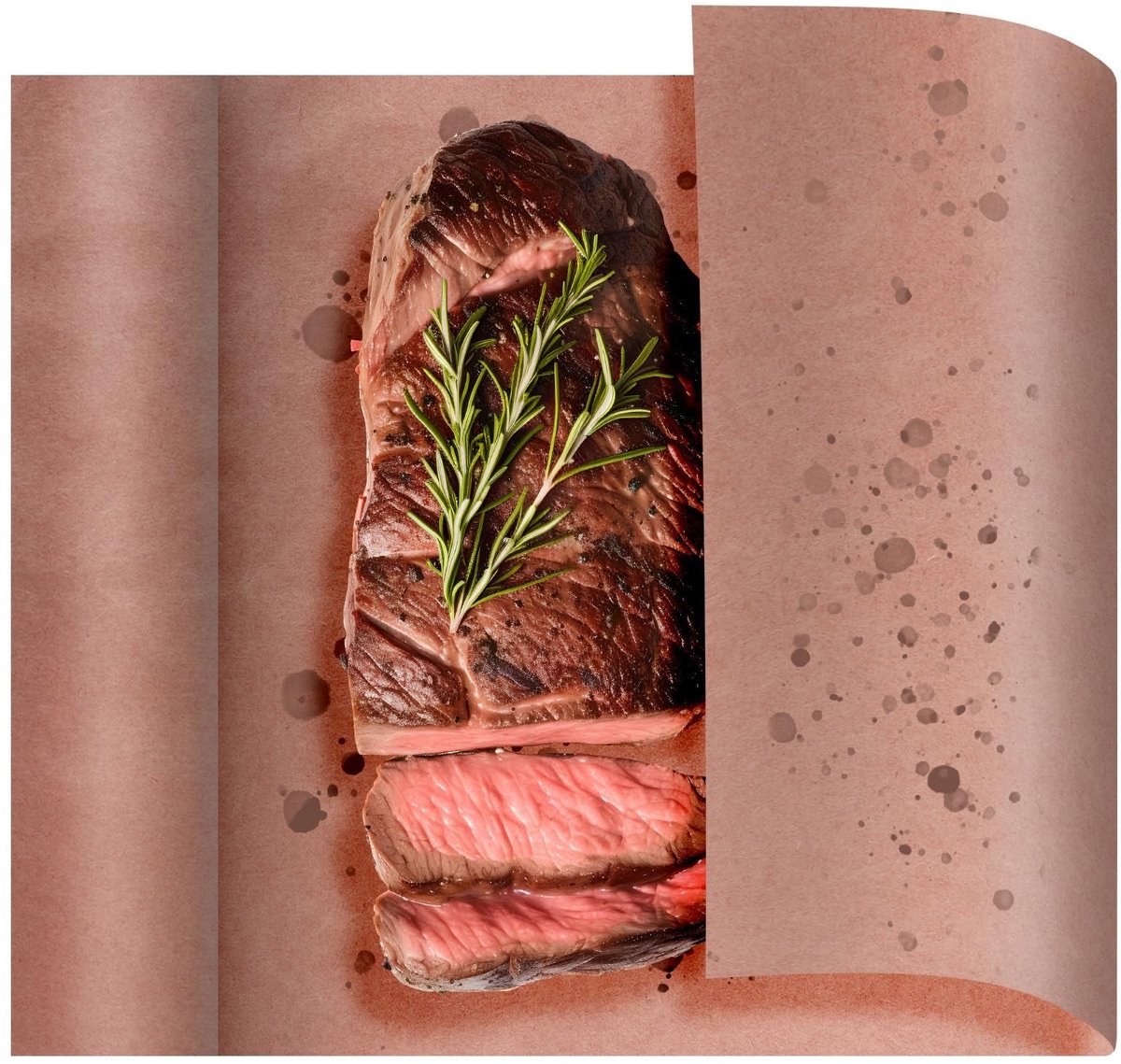 Dailygoods- Slagerspapier Roze - BBQ Kraftpapier 45 cm x 30 m - Scheurbestendig - Voedselveilig - Perfect voor Rookoven - Ideaal voor Sappig Vlees - Butcherpapier