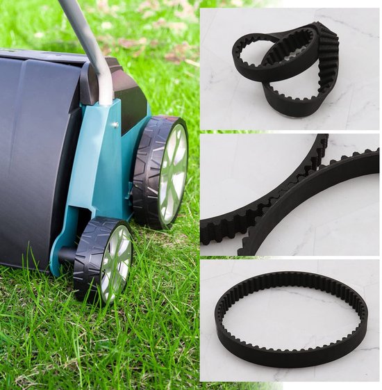 Solidchoice- Aandrijfriem Rubber - 64 Tanden - 5 mm Tandhoogte - 12 mm Breedte - 320 mm Omtrek - Gesloten Lus - Vervangende Accessoires - Riem van Solidchoice — afbeelding 3