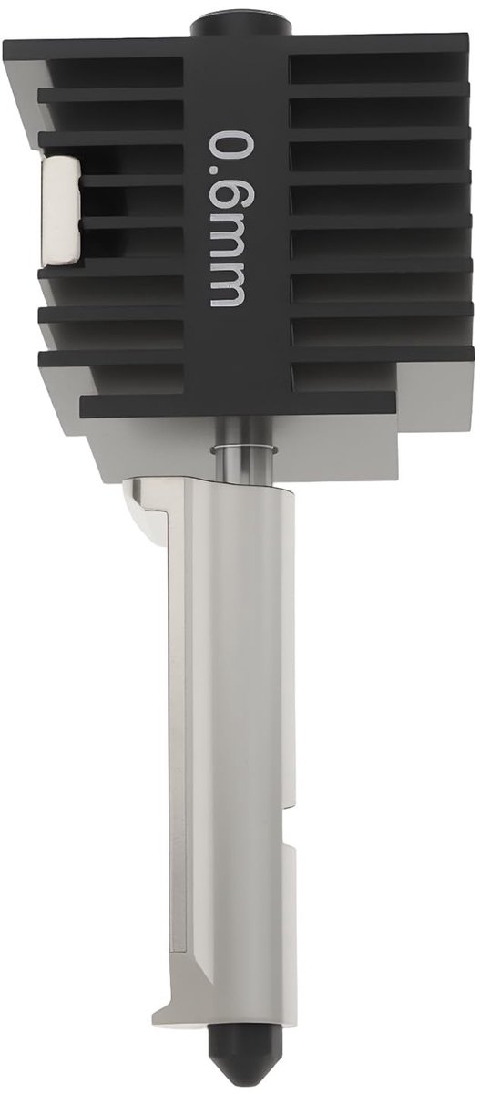 Dailygoods- Hotend 0,6 mm - Gehard Staal - Compatibel met Bamboo Lab A1/A1 Mini - Nauwkeurige Extrusie - Max. Temperatuur 300 °C - Eenvoudige Installatie - 3D-printer Mondstuk