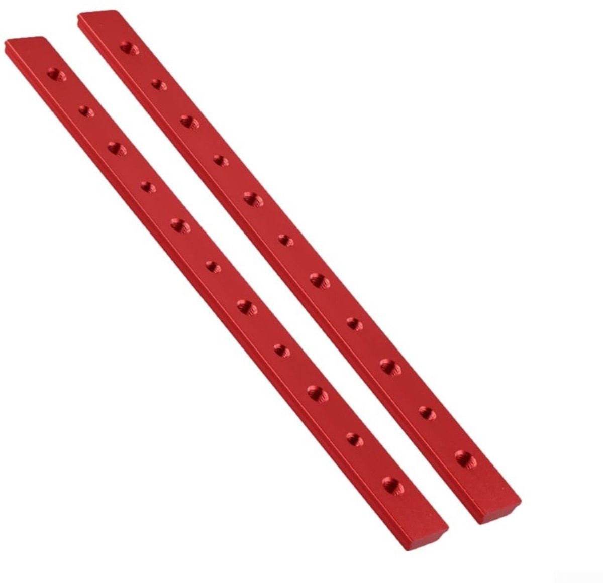 Dailygoods- T-sleuf Schuifregelaar 300 mm - Aluminium T-track - Verstekspoor - Jig T Schroefarmatuur - Houtbewerking - Eenvoudige installatie