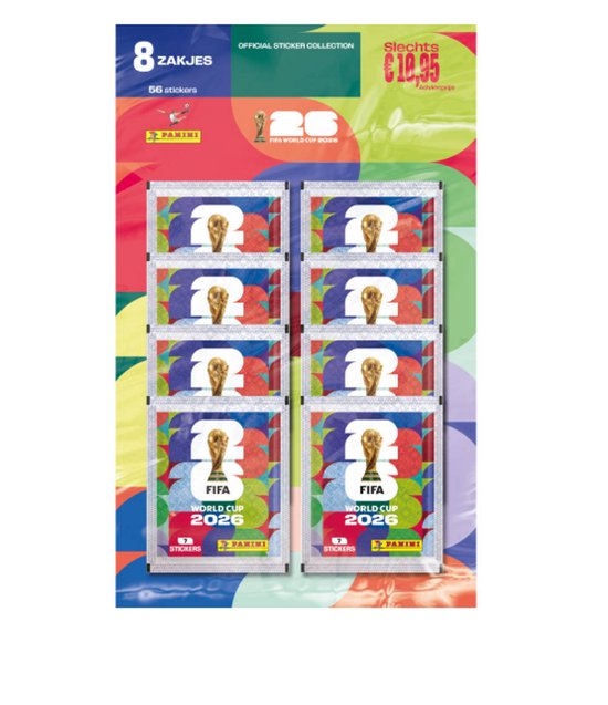 Panini - FIFA World Cup 2026 - Sticker Multipack - 8 pakjes