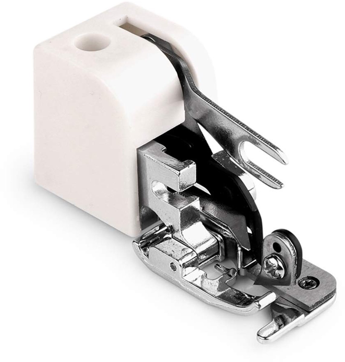 Dailygoods- Naaivoet Scherp Snijden - Overlock Naaivoet - Huishoudelijke Naaimachine-onderdelen - Lage As - Eenvoudig Aansluiten - Naad en Naadoppervlak. - Overlockvoet