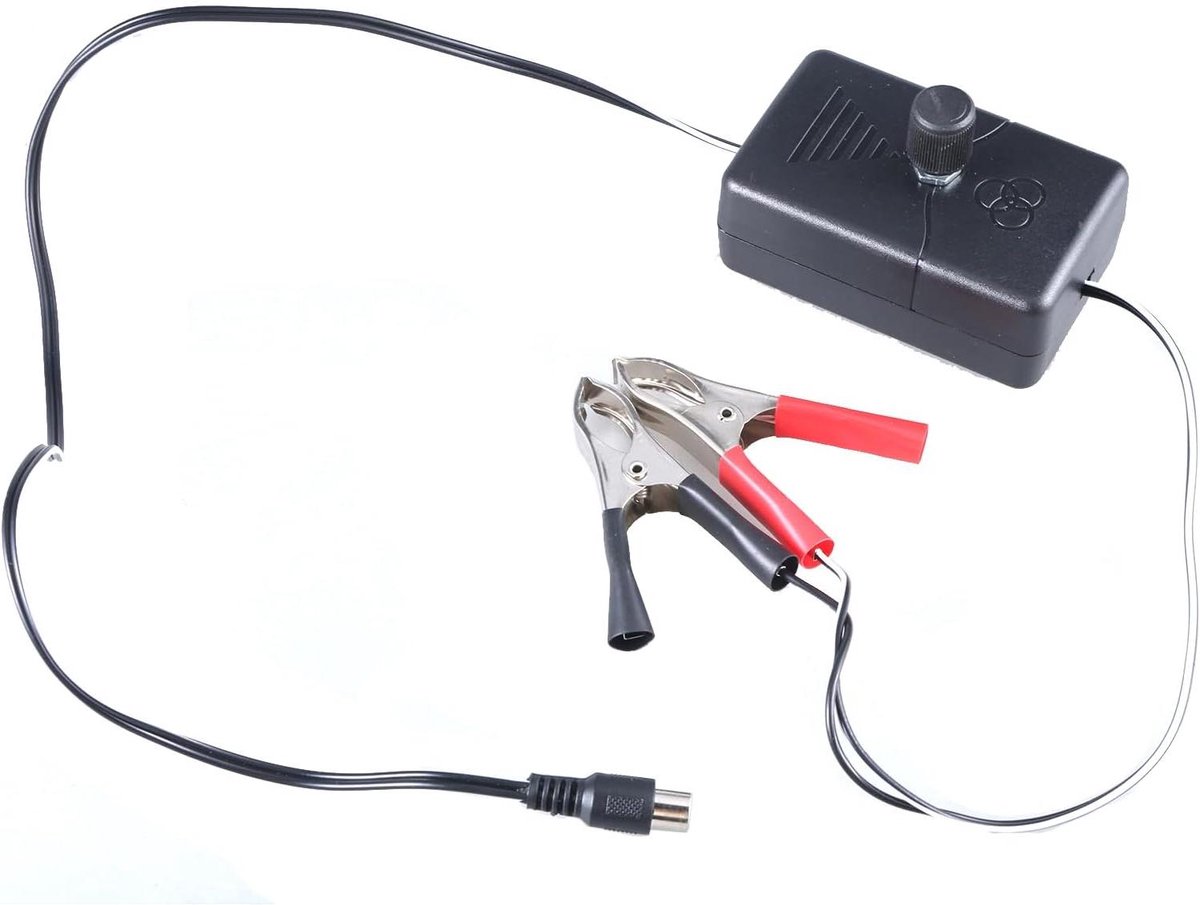 Ventilator Snelheidsregelaar - Fan Controller - Geluidsreductie - Nauwkeurige Controle - 90 cm Lengte - Zwart