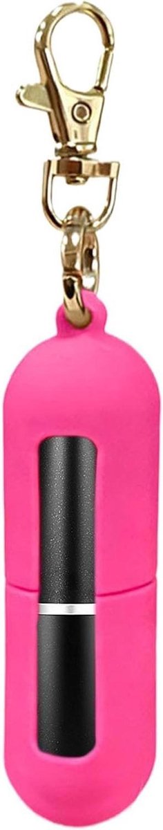 Lippenbalsem Houder - Reis Etui - Altijd Bij Je - Zachte Siliconen - 13 x 2.5 cm - Niet Gespecificeerd