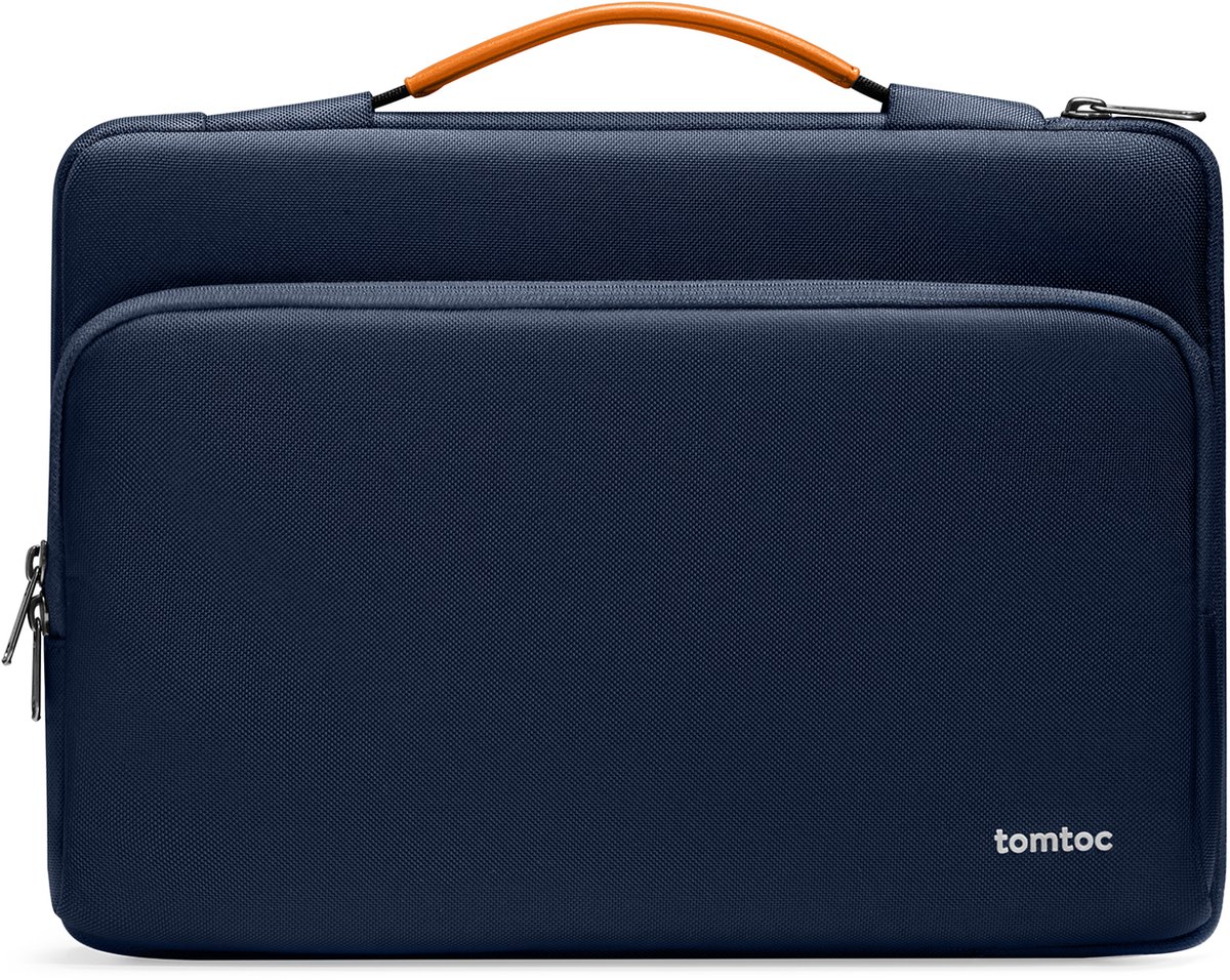 tomtoc Defender-A14 360 beschermende laptoptas, compatibel met 14-inch MacBook Pro M5 Pro/Max (2026) A3426 A3427, M4/M3/M2/M1 Pro/Max, 12,9-13 inch iPad Pro/Air, waterbestendige accessoiretas