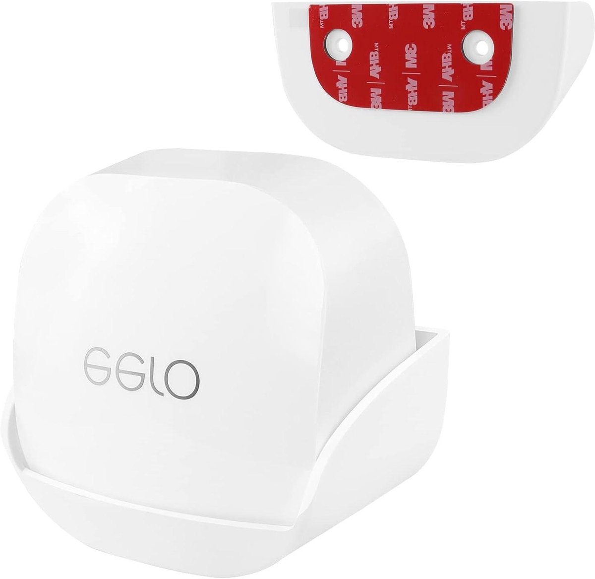 Router Muurbeugel - Netwerk Houder - Wifi Signaal Optimalisatie - Zonder Boren - 2 Stuks - Wit