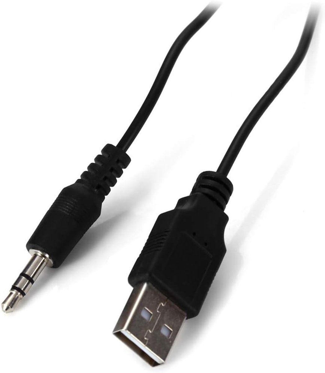 Mini USB Speaker - Draadloze Speaker Computer - Muziek Luisteren - Bedrade Verbinding - 3.5mm Jack - Zwart