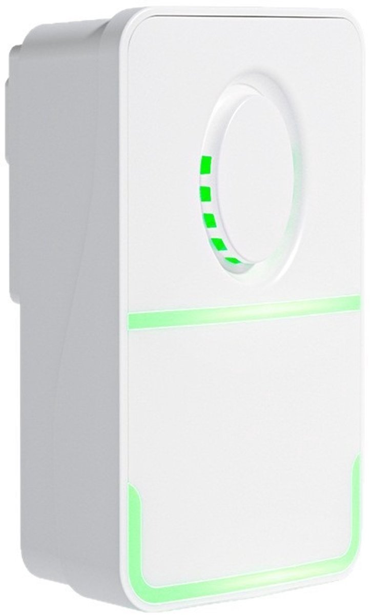 2 stuks luchtreinigers voor slaapkamer en huis, stekkerbare luchtreiniger met negatieve ionen, stille geurverwijderaar, mini draagbare ionisator voor huisdieren, toiletten, kantoren en kamers