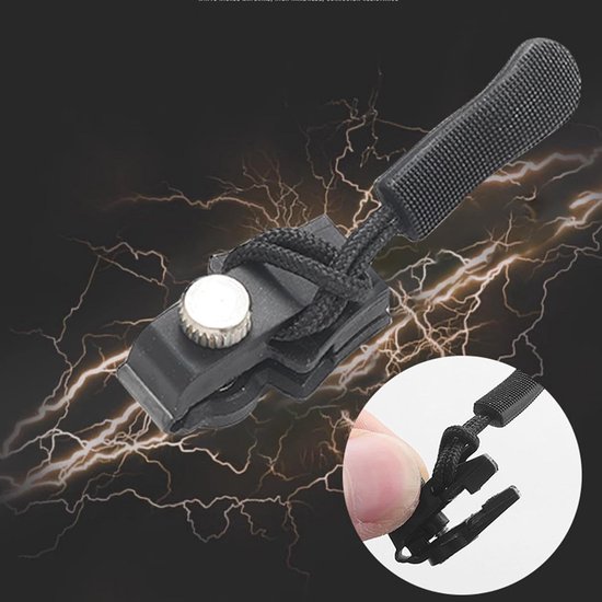 Universele Rits Reparatie - Rits Fixer Kit - Kleding Repareren - Zonder Naald en Draad - 3 Stuks - Zwart van Universele — afbeelding 3
