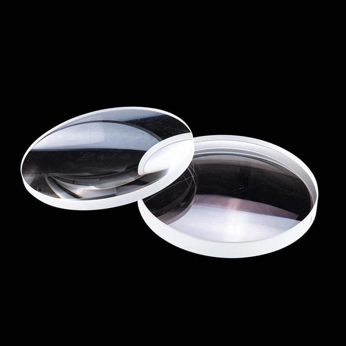 Astronomische Telescoop Lens - Objectief Lens Set - Sterren Kijken - Dubbele Split Lens - 83mm Diameter - Blauw Groen