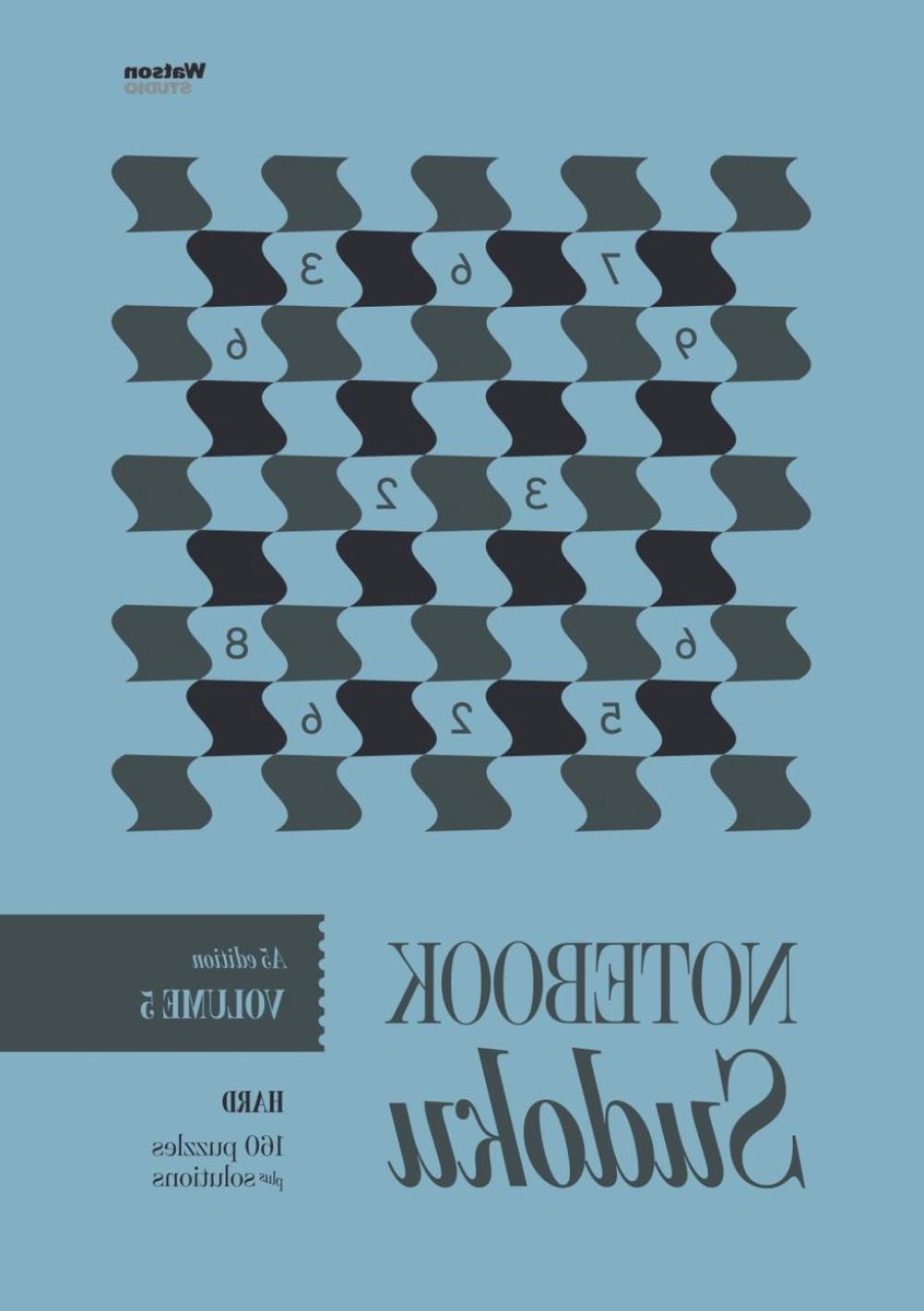 Notebook Sudoku - Puzzelboek A5 - Reis Puzzels - 160 Harde Puzzels - 148x210mm - Niet gespecificeerd