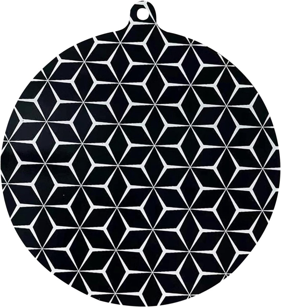 Inductie Kookplaat Protector Kookplaat Mat Bescherming Keuken Hittebestendig Siliconen 24 x 22 cm Zwart