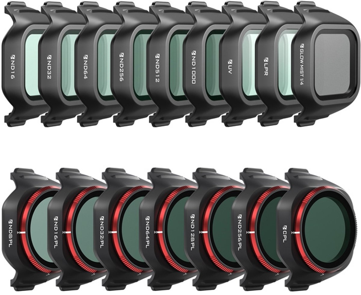 Freewell Mega Kit Voor Mini 5 Pro 12-Delige Filterset Voor Dji Mini 5 Pro