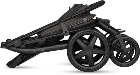Lionelo Buggy Annet Plus – Lichtgewicht & Inklapbaar – Grote Massieve Wielen met Vering – Inclusief Voetenzak, Klamboe & Bekerhouder – Verstelbare Rugleuning & Voetsteun – Wandelwagen vanaf de geboorte tot 22 kg – Kinderwagen