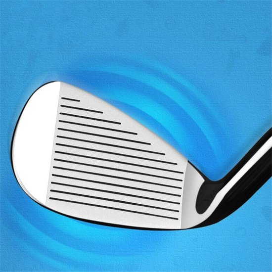 Kinder Golf IJzers - Junior Golfclub Oefenclub - Golf Leren - Carbon Shaft - Leeftijd 9-12 - Geel — afbeelding 3