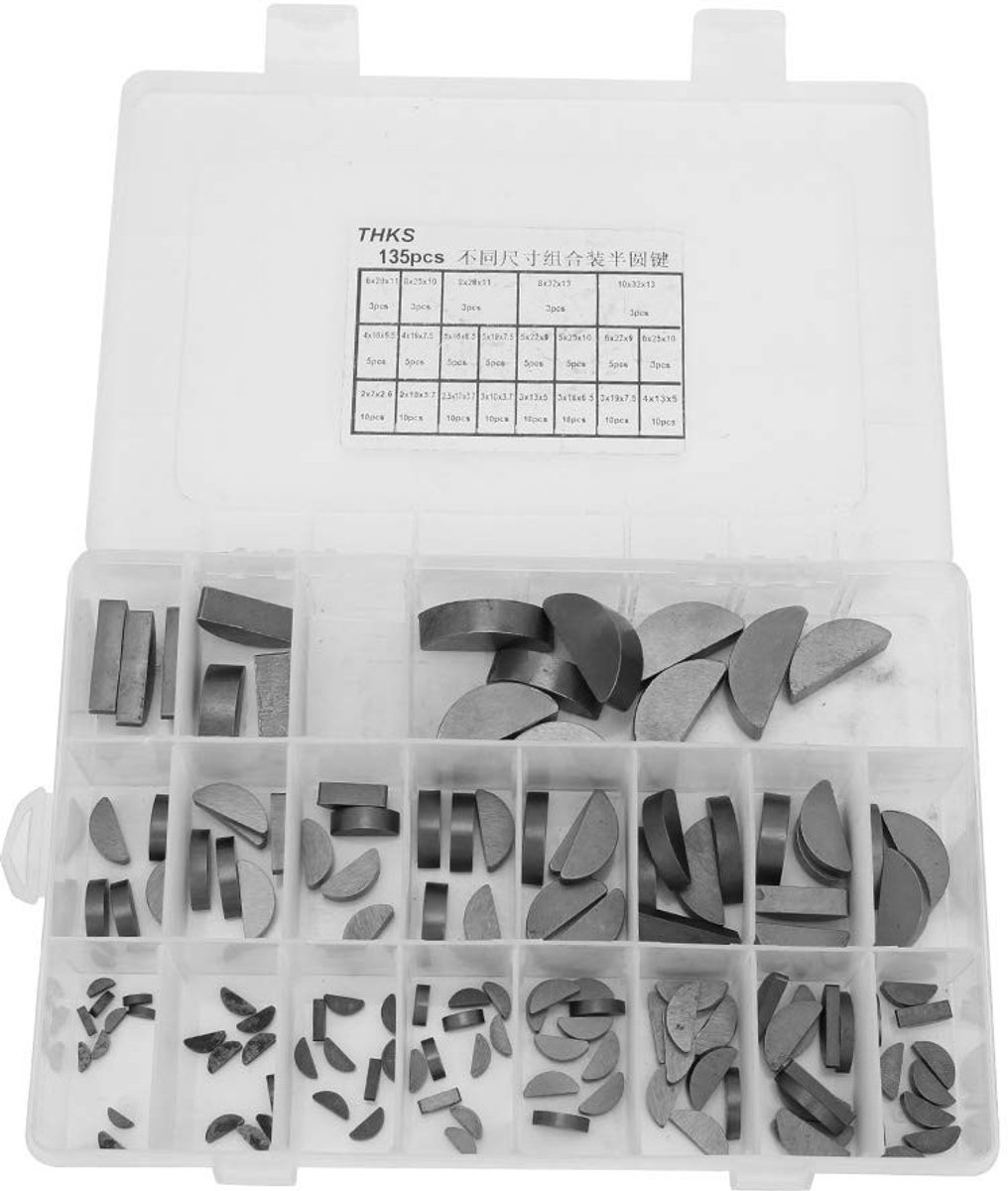 Dailygoods- Gereedschapsset 135-Delig - Multifunctionele Crankverwijderingssleutelset - Opbergbox - Hoogwaardige Materialen - Lagere Stressconcentratie - Sleutelset
