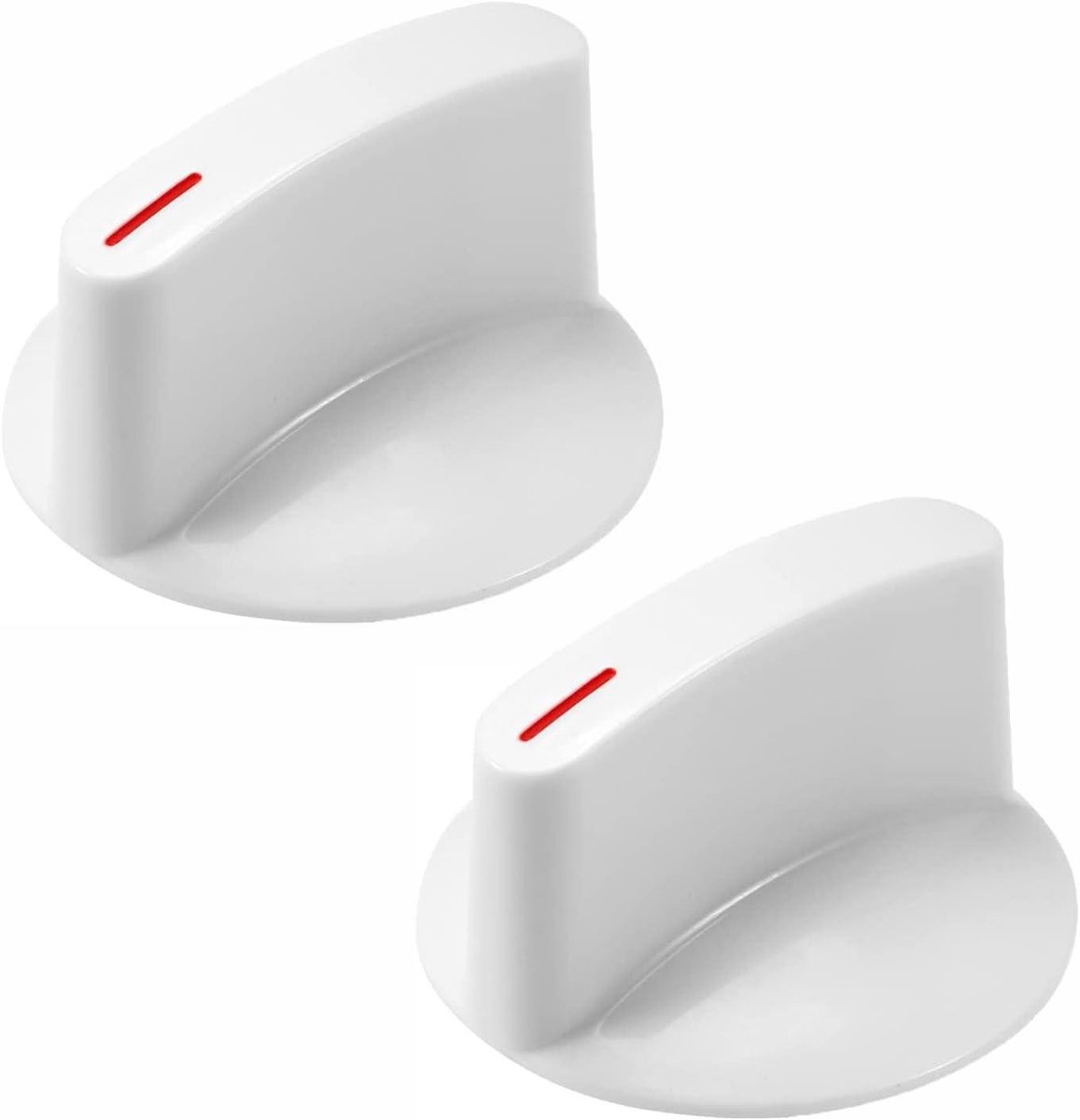 Timer Knop Schakelaar Vervanging Droger Reparatie Directe Vervanging 2 stuks Wit