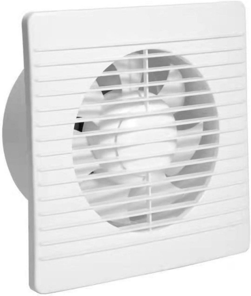 Afzuigventilator - Ventilator - Ruimte Ventileren - Geruisloze Werking - 10 cm - Wit